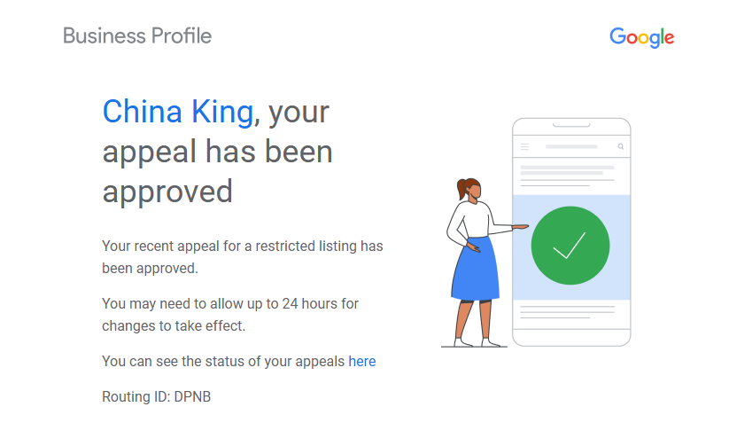 China King Ohio Google Suspension Case Study